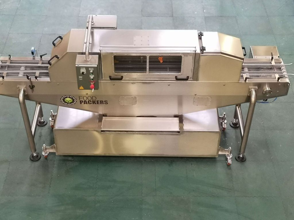 Feta cheese mould washer
