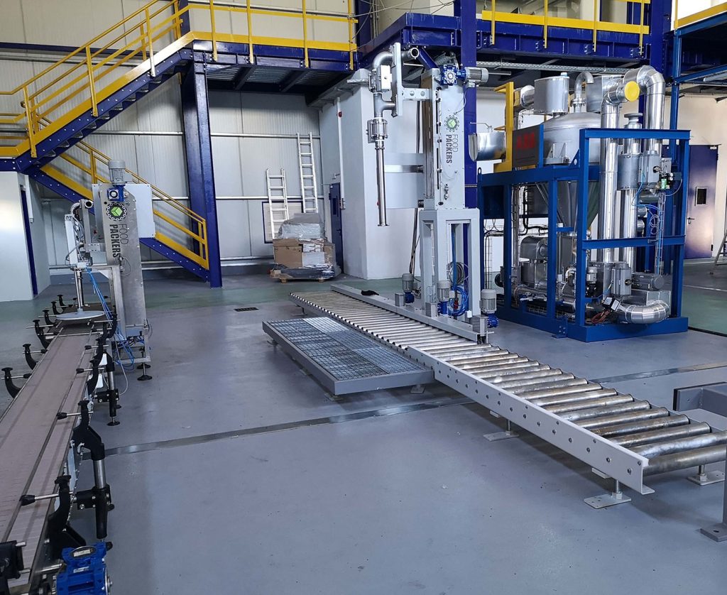 Drum and barrel filling lines